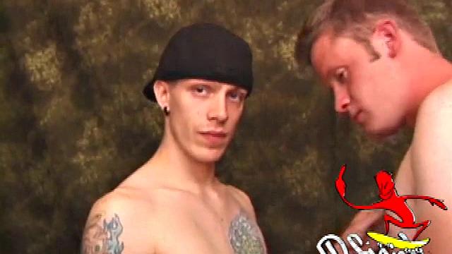 Shane and Nate Ritchie are quick to undress and even quicker to give each other head. The boys exchange blow jobs, before Shane pushes his hard cock deep into Nate's firm ass.