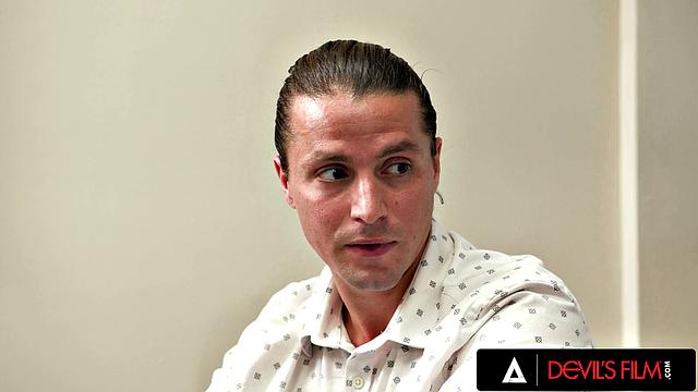 DEVILS FILM - Horny Assistant Violet Starr Gets Ass Fucked On Desk At Office