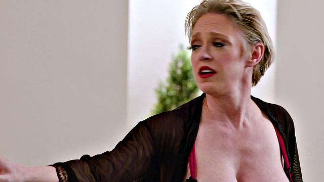 GIRLSWAY - Neglected MILF Dee Williams Gets Attention From Stepdaughter Chanel Camryn