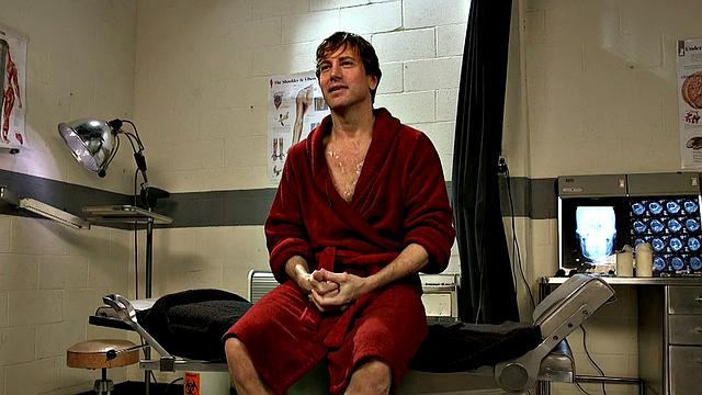 A tattooed nurse dominate and punish her sub with her whip in high heels