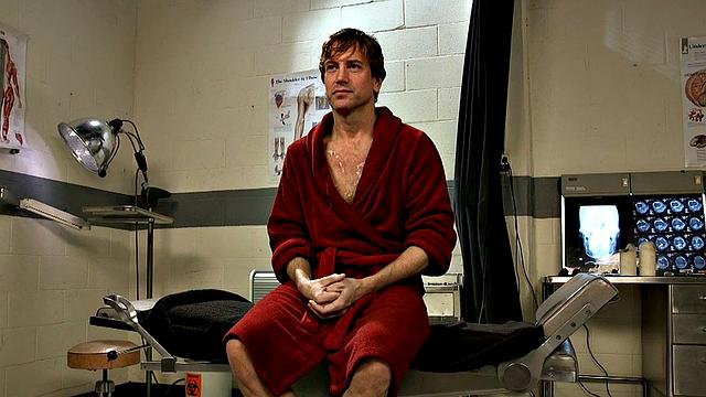 A tattooed nurse dominate and punish her sub with her whip in high heels