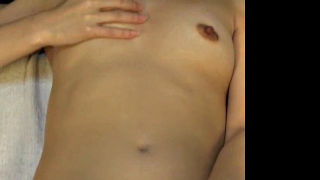 Sweet Japanese Fingering Masturbating