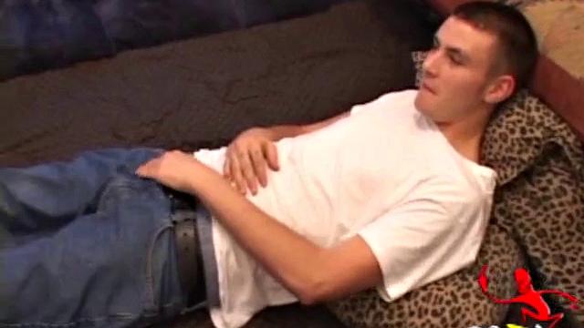 Rick is on the floor working his cock, before pulling out a stiff one. After stripping naked, he lubes his dick and starts beating off. He takes out an anal sex toy and stuffs it into his ass, as he pleasures himself.