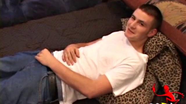 Rick is on the floor working his cock, before pulling out a stiff one. After stripping naked, he lubes his dick and starts beating off. He takes out an anal sex toy and stuffs it into his ass, as he pleasures himself.