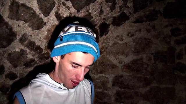 Dickblowing bottom fucked in the basement after duo oral