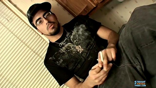 Spanky Jerks his Hairy Cock - Spanky