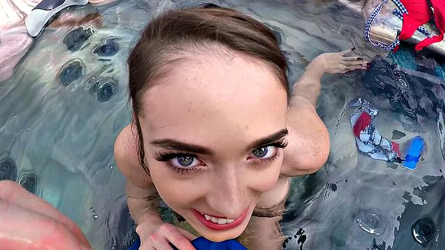 Facial Hot Tub Hottie