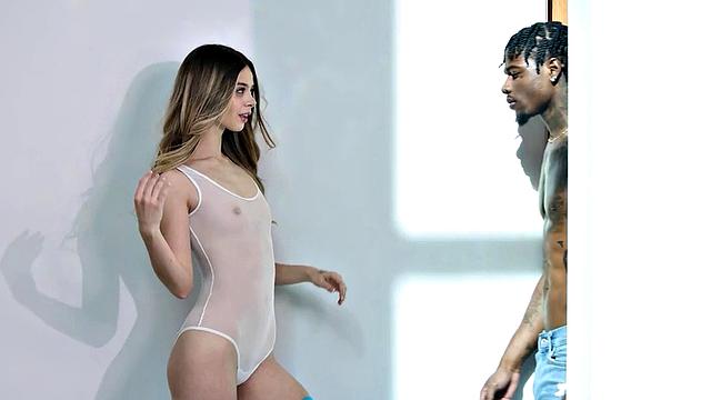 Tight Bodied Babe Smashed By MONSTER - Kinsley Karter - AllBlackX