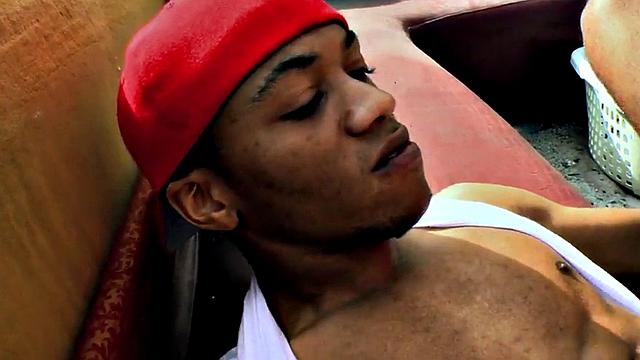 Real black thug drilled by BWC