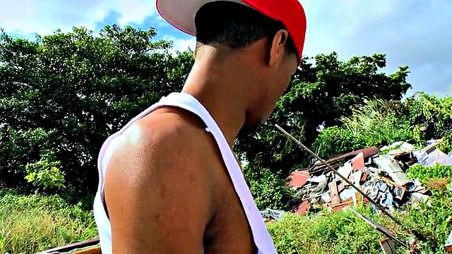 Real black thug drilled by BWC