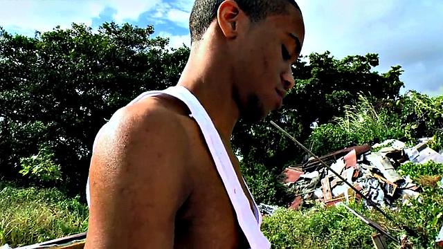 Real black thug drilled by BWC