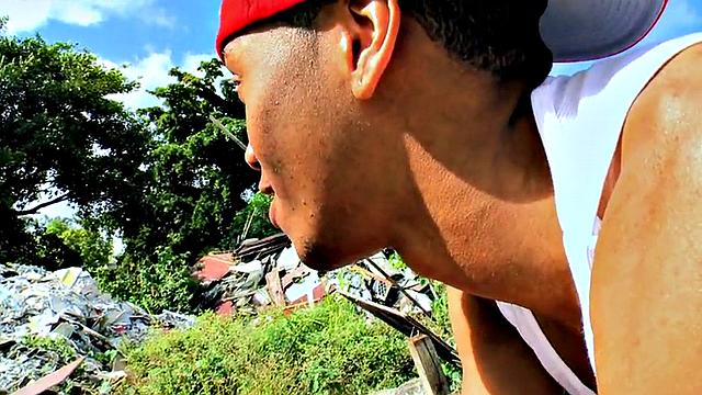 Real black thug drilled by BWC