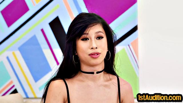 Gorgeous Asian bae on casting