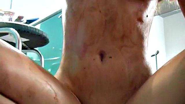 High Heels Food Sex in Kitchen