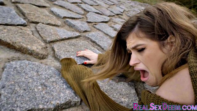 POV Lingerie babe stretching wet cunt