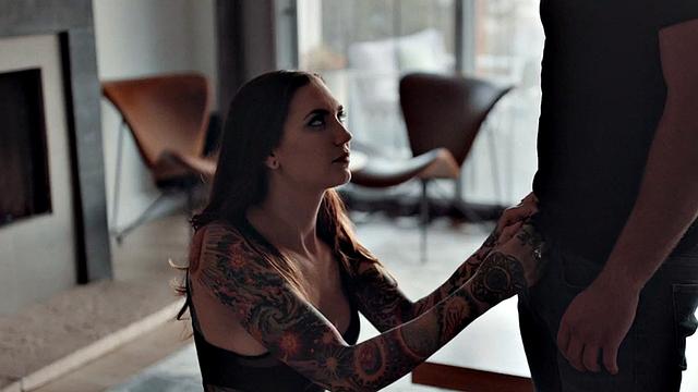 Alternative sinner stepsis sucks cock before riding stepbro