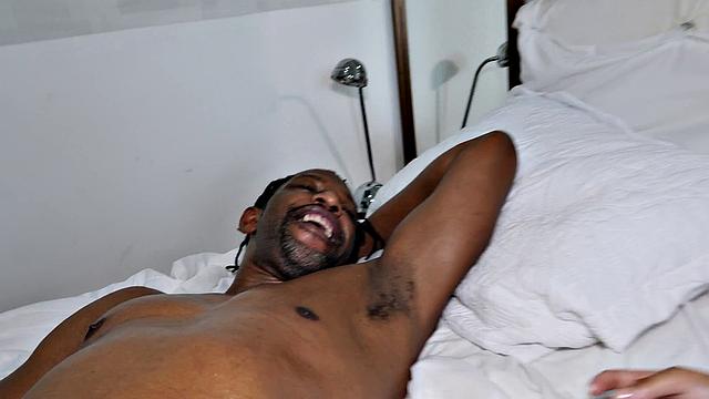 Ariella Ferraz enjoys getting her tight ass licked by Clarke Boutaine's BBC in the bedroom