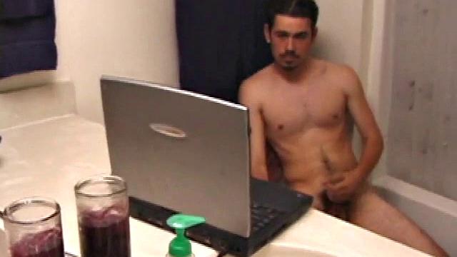 Marcus Masturbates In The Toilet