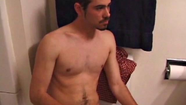 Marcus Masturbates In The Toilet