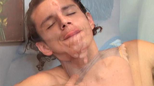 Latinos Trend and Gustavo are on the sofa looking at a porn magazine, so it's no surprise what happens next. The clothes strip off and Gustavo goes down on big uncut dick.