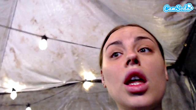 Camsoda - Naughty soldier masturbating in POV scene