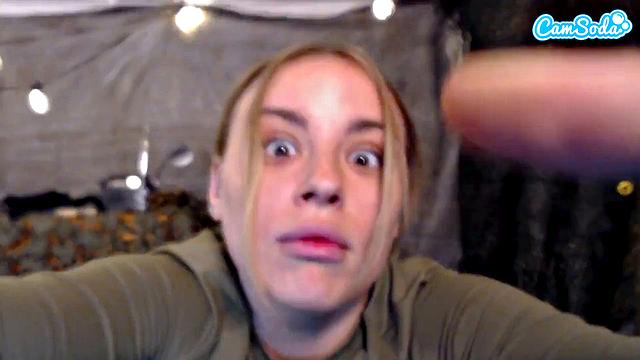 Camsoda - Naughty soldier masturbating in POV scene