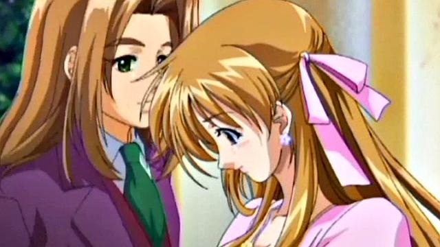 Horny hntai babe rides cock