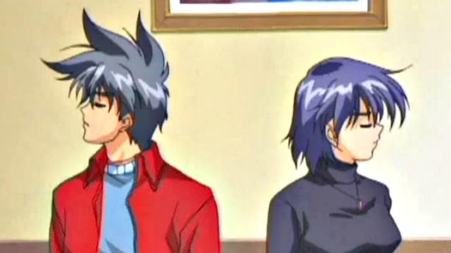 Horny hntai babe rides cock