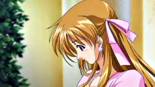 Horny hntai babe rides cock