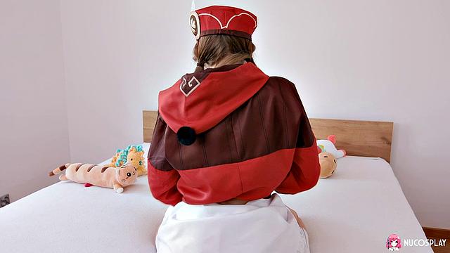 Lymia Marks Creampied As Klee From Genshin Impact