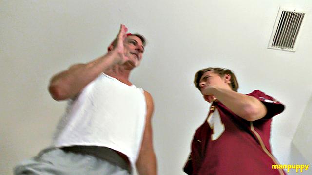 Giant Step-Dad and Step-Son Farting on Coach - Frank Funsize & Richard Lennox