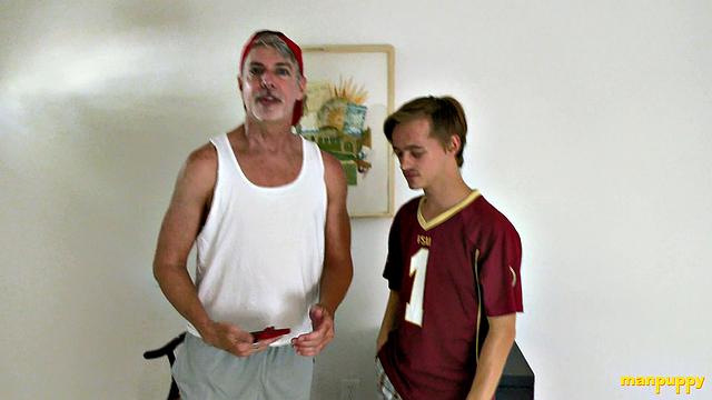 Giant Step-Dad and Step-Son Farting on Coach - Frank Funsize & Richard Lennox