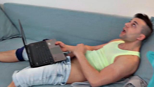 Cocksucking cute 21yo sinner deepthroating and ridingcock