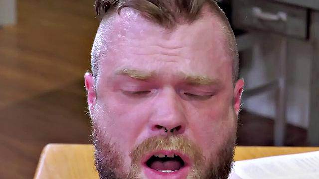 Analeaten bottom fingered and fisted by inked jock