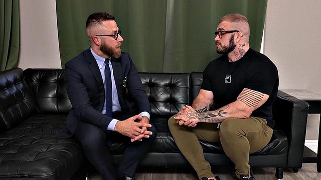 Mesmerized hunk barebacked by private doctor