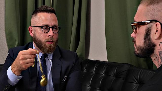 Mesmerized hunk barebacked by private doctor