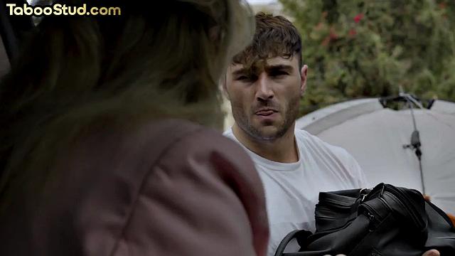 Handsome stud analfucking DILF