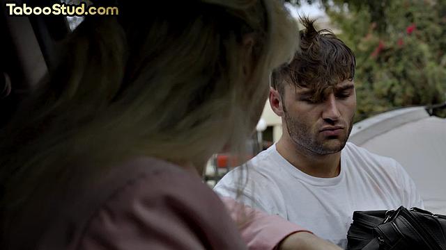 Handsome stud analfucking DILF