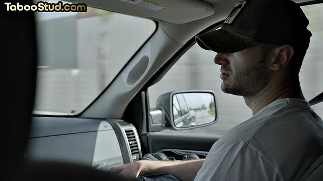 Handsome stud analfucking DILF