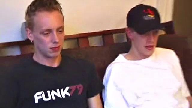 Shane makes a move on Roar. Shane sucks Roar, then Roar goes deep on Shane. After 69 action, Shane pushes into Roar's ass. Roar tops Shane and makes him cum.