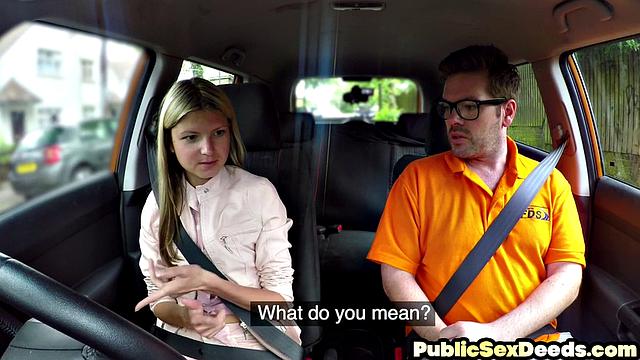 Skinny 21yo blonde gets pussy drilled