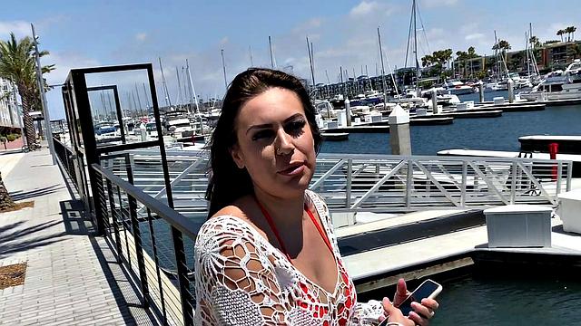 Tori gives a mouth massage