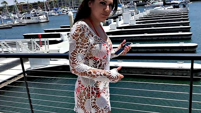 Tori gives a mouth massage