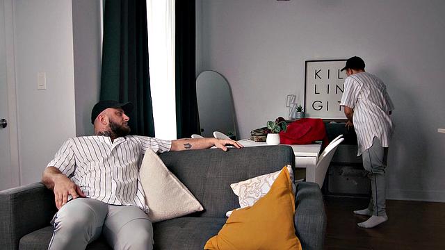 HETEROFLEXIBLE - Buddies Crush Daddy & Ethan Chase Argue About Who Has The Biggest Dick