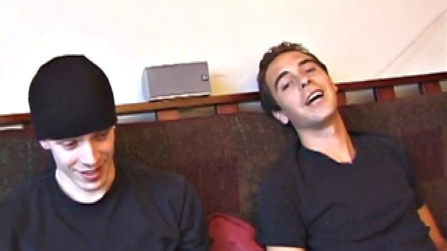 Shane and Vincenzo go mouth to mouth on dick-gym talk turns into a hands-free competition