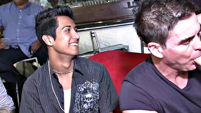 Amateur public giving head