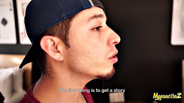 Мин Галилея сосет член Логану Саламанке и получает глубокий трах в первой съемке с порнозвездой.