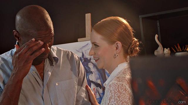 Redhead doctor seduces patient