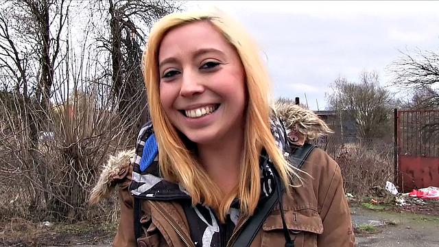 Innocent Teen Bends Over for Money