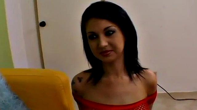 Anal whore licks creampie from dude's asshole